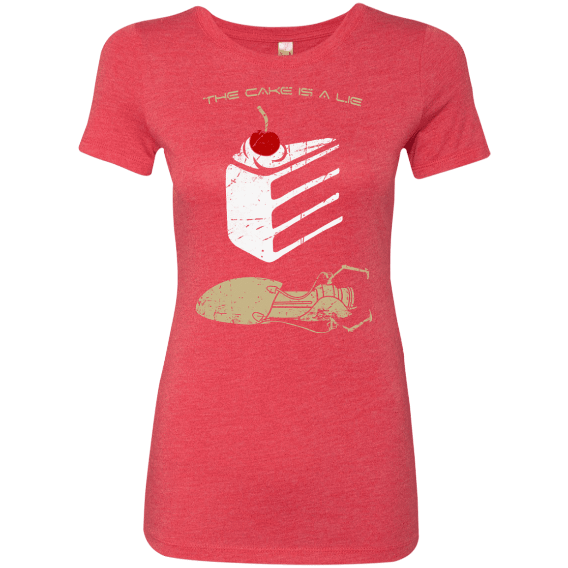 T-Shirts Vintage Red / S The Lie Women's Triblend T-Shirt