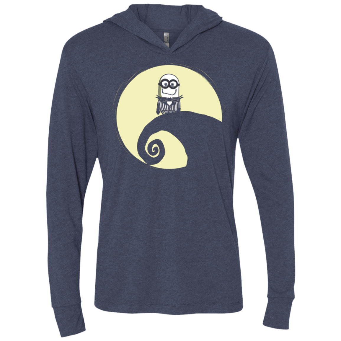 T-Shirts Vintage Navy / X-Small THE LITTLE NIGHTMARE Triblend Long Sleeve Hoodie Tee