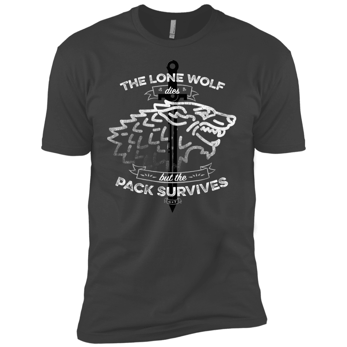 T-Shirts Heavy Metal / YXS The Lone Wolf Boys Premium T-Shirt