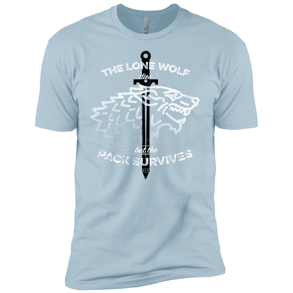 T-Shirts Light Blue / YXS The Lone Wolf Boys Premium T-Shirt