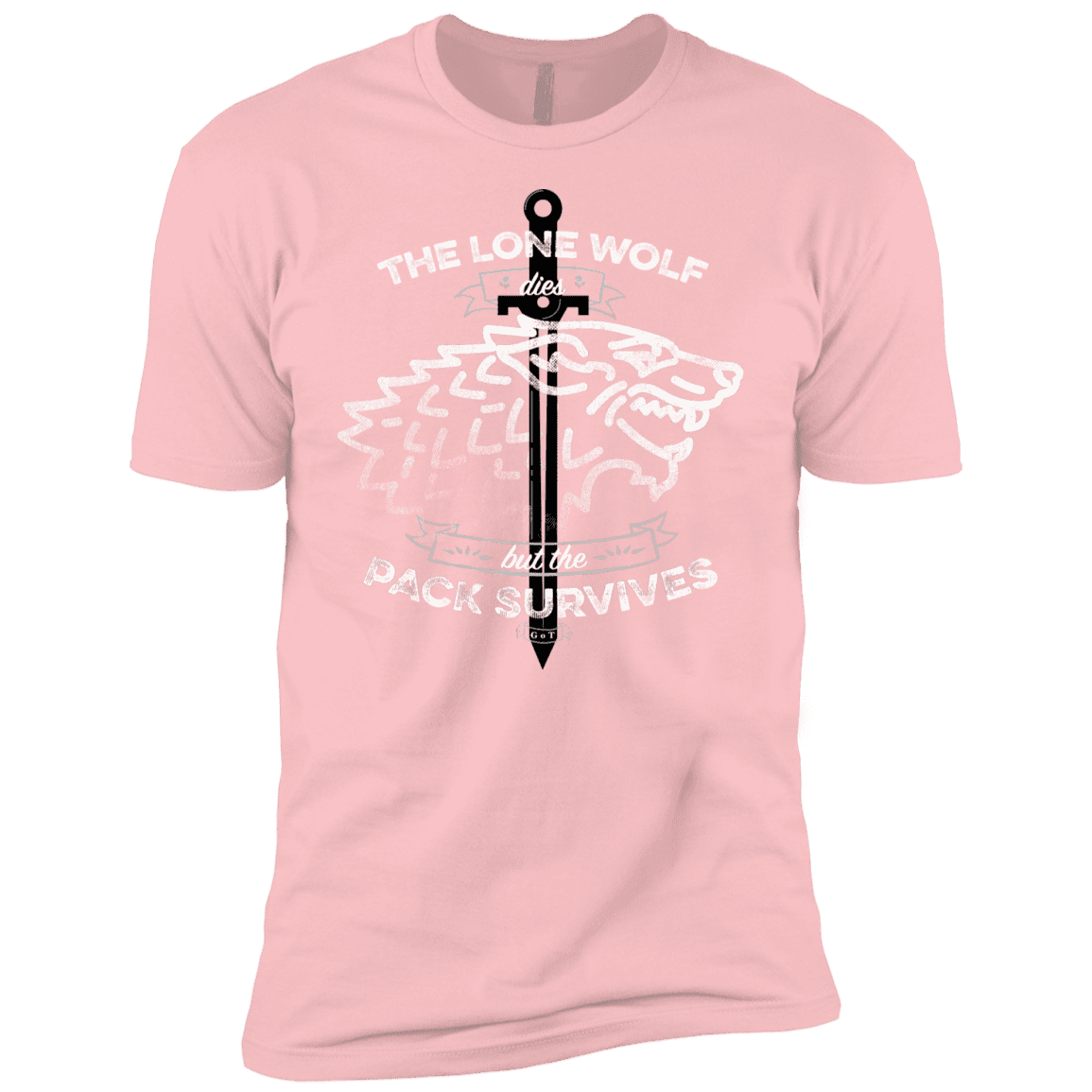 T-Shirts Light Pink / YXS The Lone Wolf Boys Premium T-Shirt