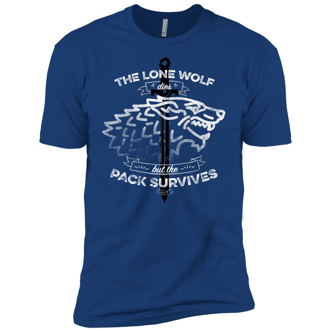 T-Shirts Royal / YXS The Lone Wolf Boys Premium T-Shirt