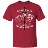 T-Shirts Cardinal / S The Lone Wolf T-Shirt