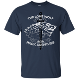 T-Shirts Navy / S The Lone Wolf T-Shirt