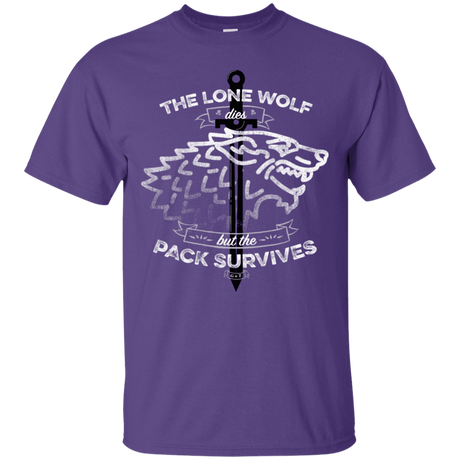 T-Shirts Purple / S The Lone Wolf T-Shirt