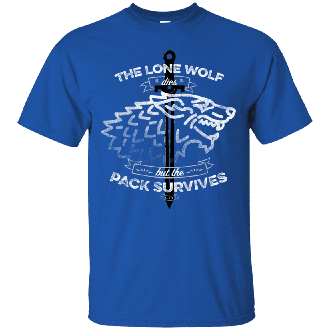 T-Shirts Royal / S The Lone Wolf T-Shirt
