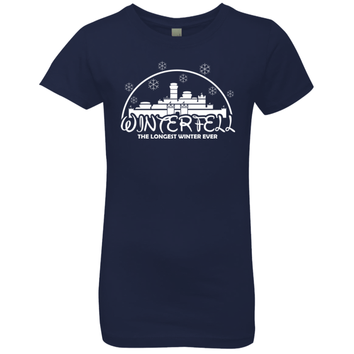 T-Shirts Midnight Navy / YXS The longest winter Girls Premium T-Shirt