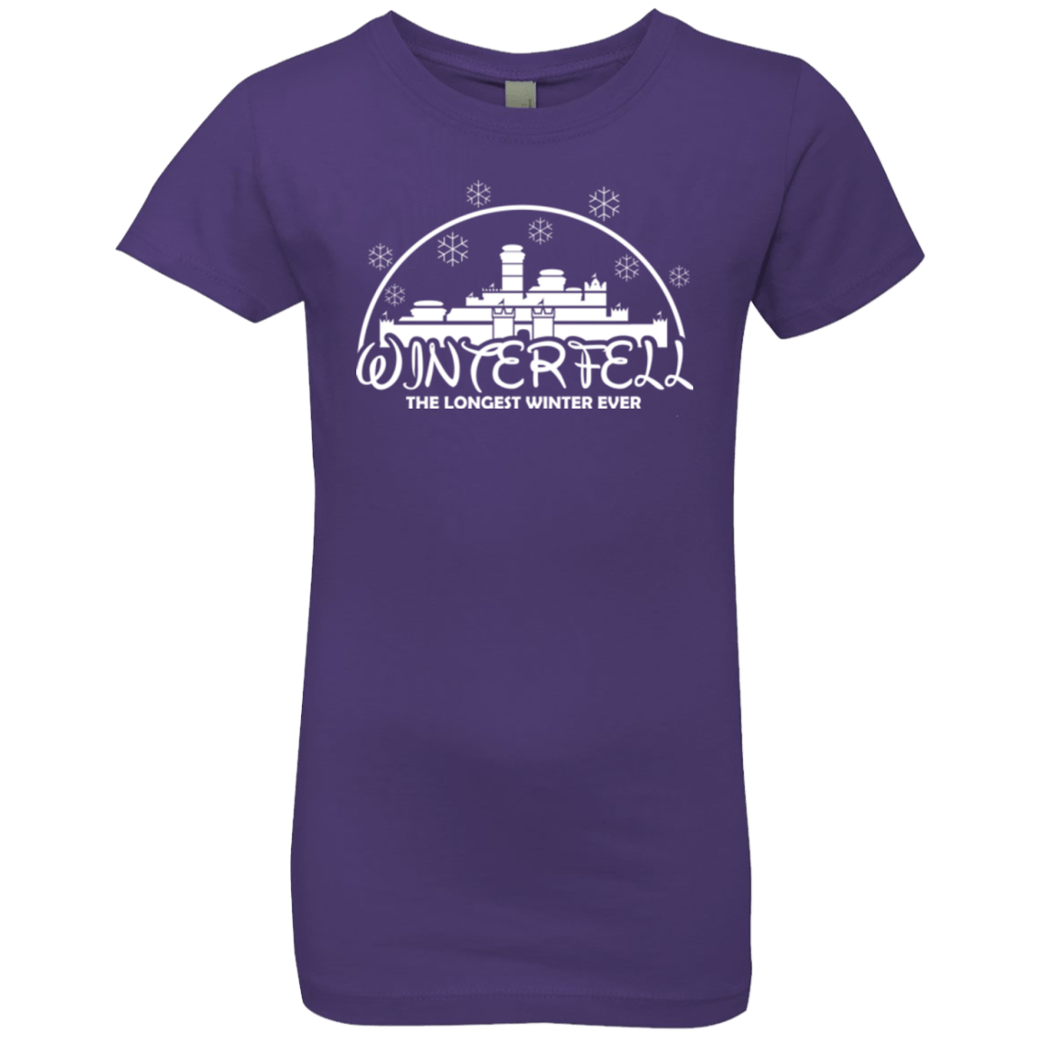 T-Shirts Purple Rush / YXS The longest winter Girls Premium T-Shirt