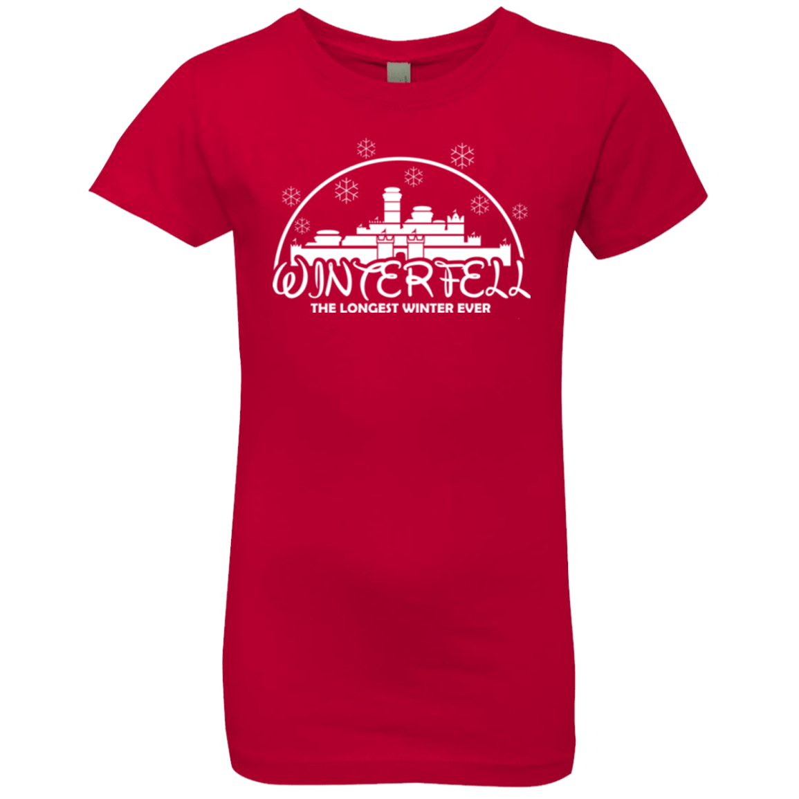 T-Shirts Red / YXS The longest winter Girls Premium T-Shirt