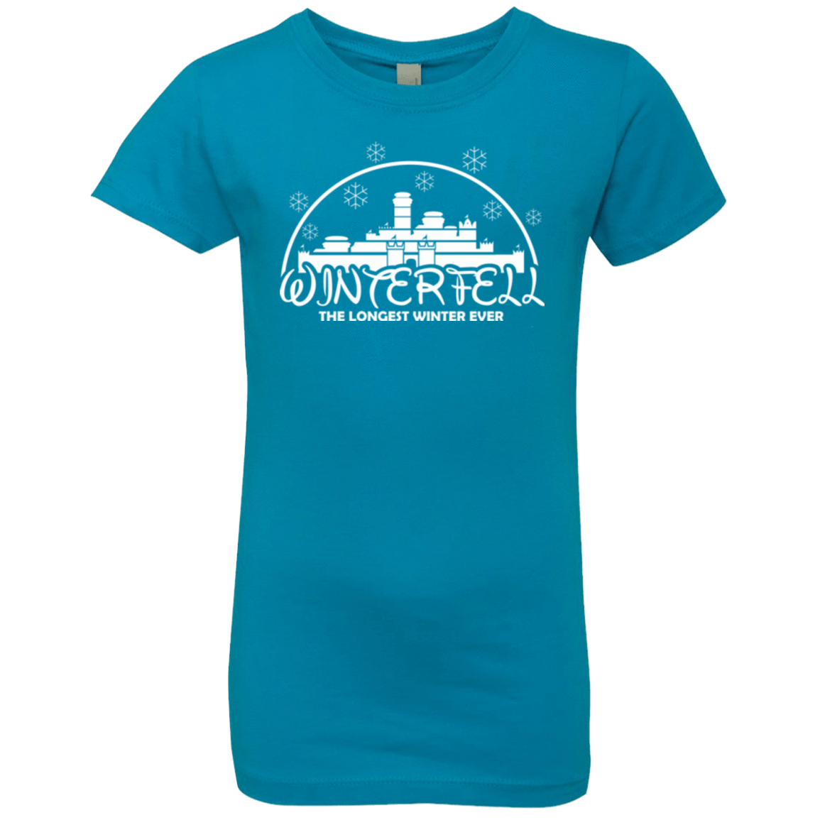 T-Shirts Turquoise / YXS The longest winter Girls Premium T-Shirt