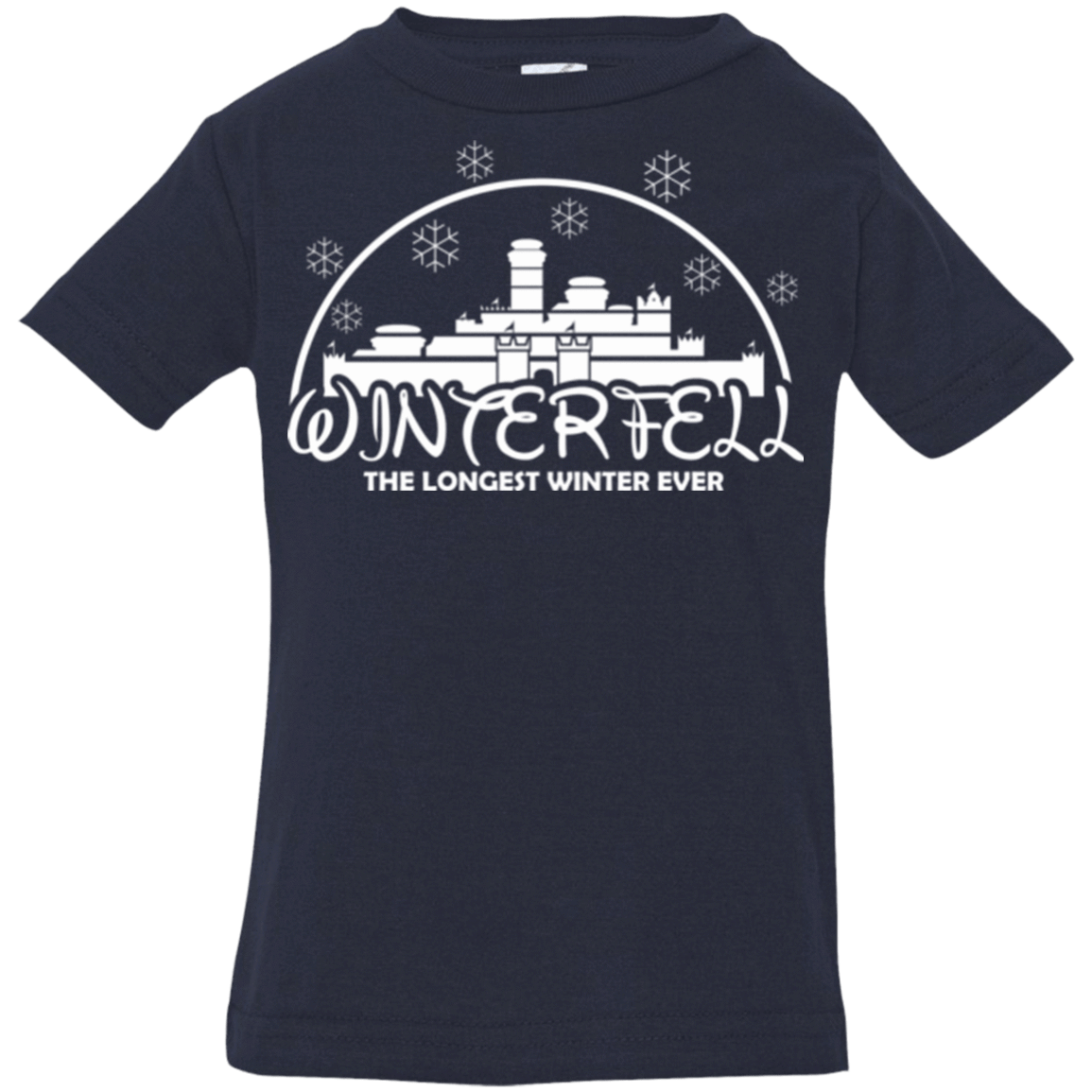T-Shirts Navy / 6 Months The longest winter Infant Premium T-Shirt