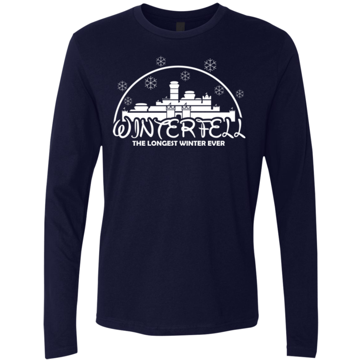 T-Shirts Midnight Navy / Small The longest winter Men's Premium Long Sleeve
