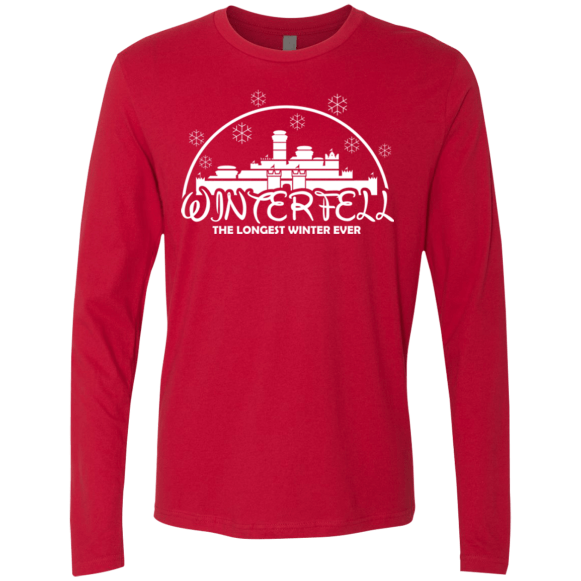 T-Shirts Red / Small The longest winter Men's Premium Long Sleeve