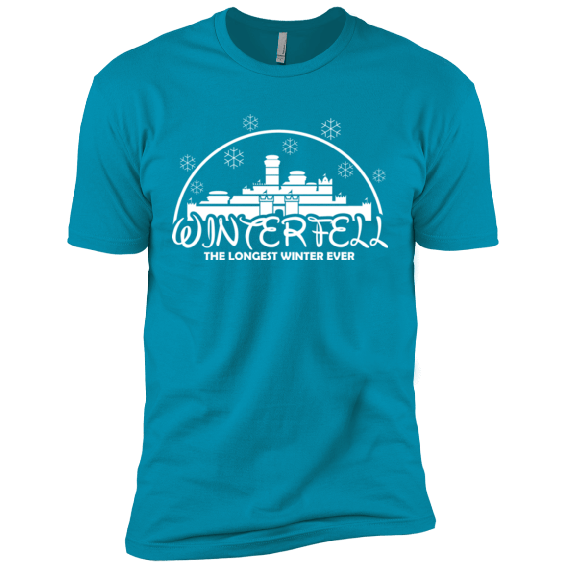 T-Shirts Turquoise / X-Small The longest winter Men's Premium T-Shirt