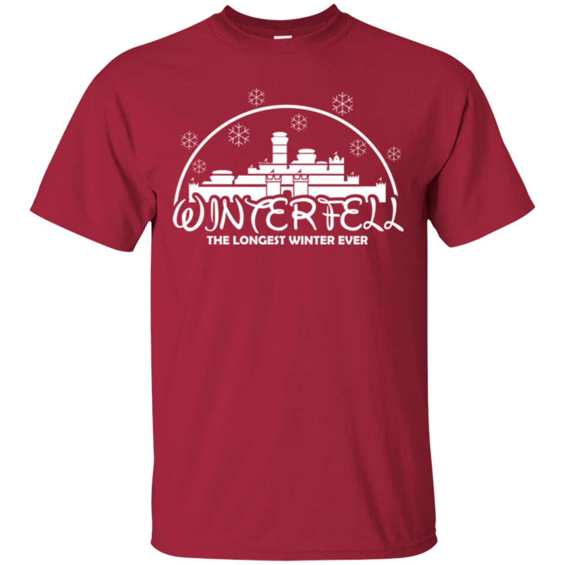 T-Shirts Cardinal / Small The longest winter T-Shirt