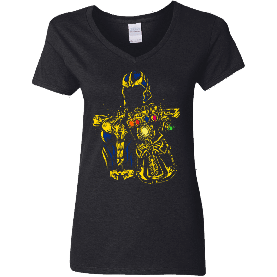 T-Shirts Black / S The Mad Titan Women's V-Neck T-Shirt