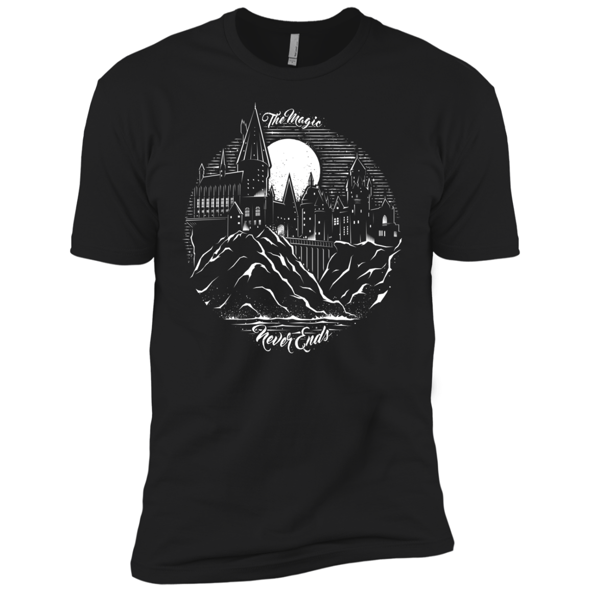 T-Shirts Black / YXS The Magic Never Ends Boys Premium T-Shirt