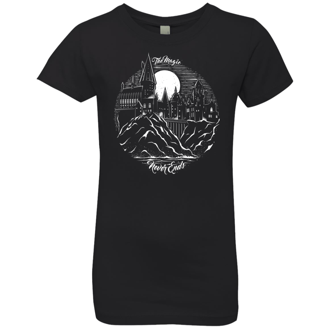 T-Shirts Black / YXS The Magic Never Ends Girls Premium T-Shirt