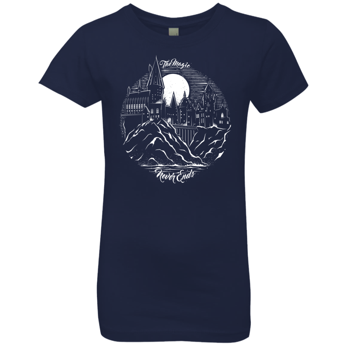 T-Shirts Midnight Navy / YXS The Magic Never Ends Girls Premium T-Shirt