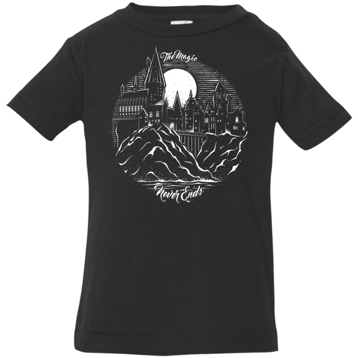 T-Shirts Black / 6 Months The Magic Never Ends Infant Premium T-Shirt