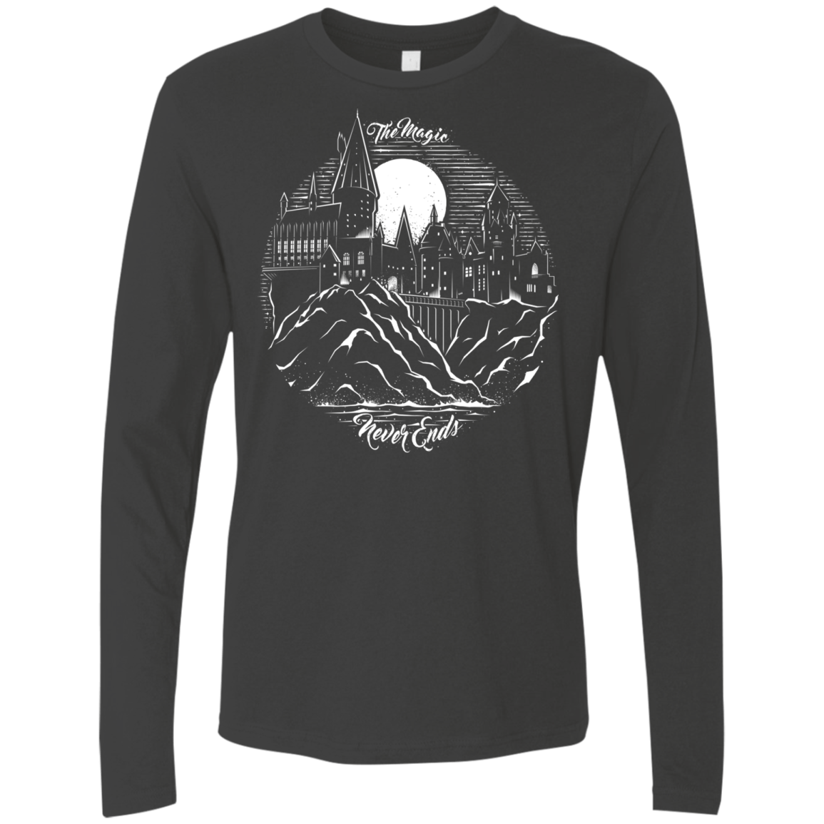 T-Shirts Heavy Metal / Small The Magic Never Ends Men's Premium Long Sleeve