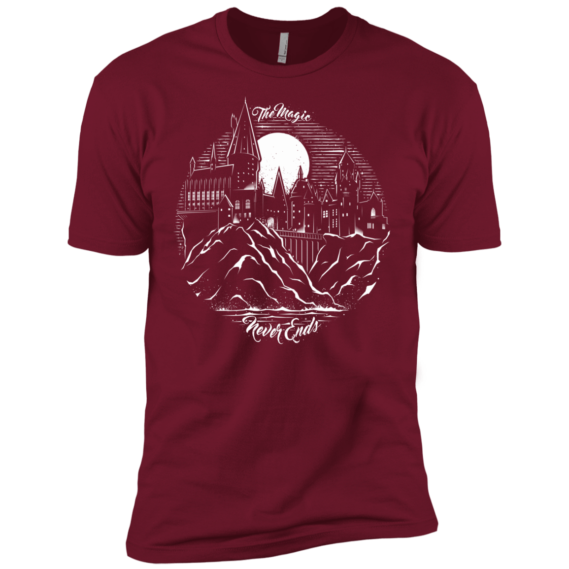 T-Shirts Cardinal / X-Small The Magic Never Ends Men's Premium T-Shirt