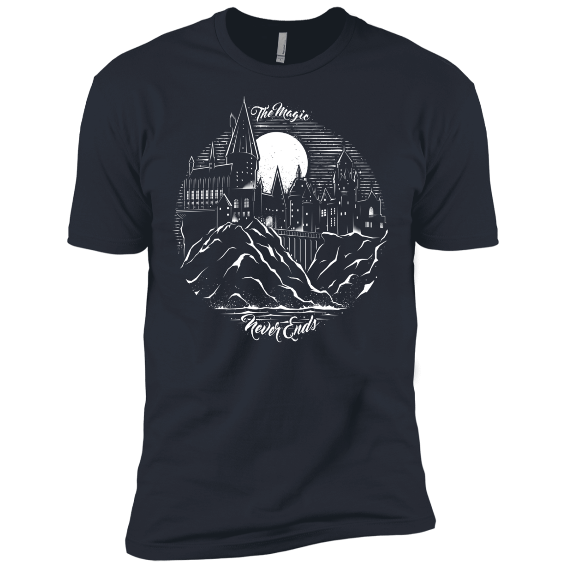 T-Shirts Indigo / X-Small The Magic Never Ends Men's Premium T-Shirt