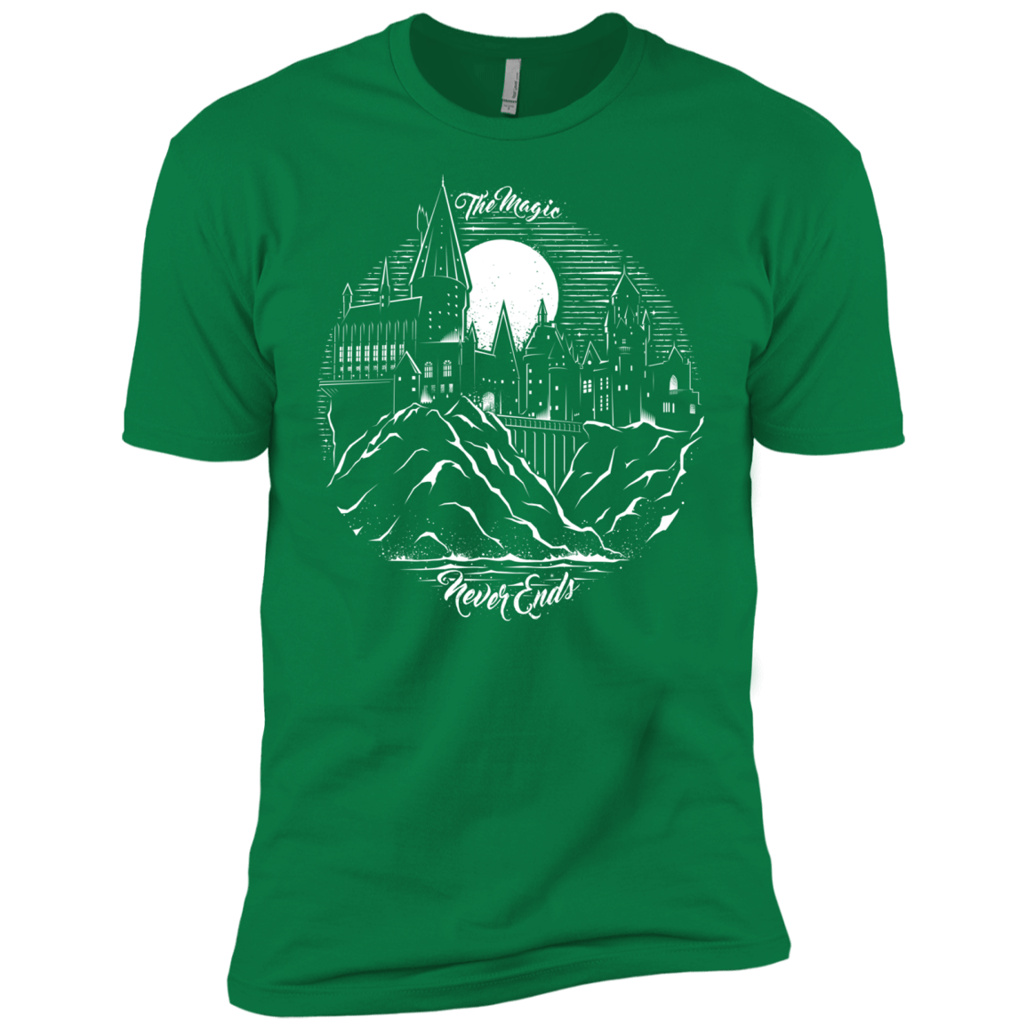 T-Shirts Kelly Green / X-Small The Magic Never Ends Men's Premium T-Shirt