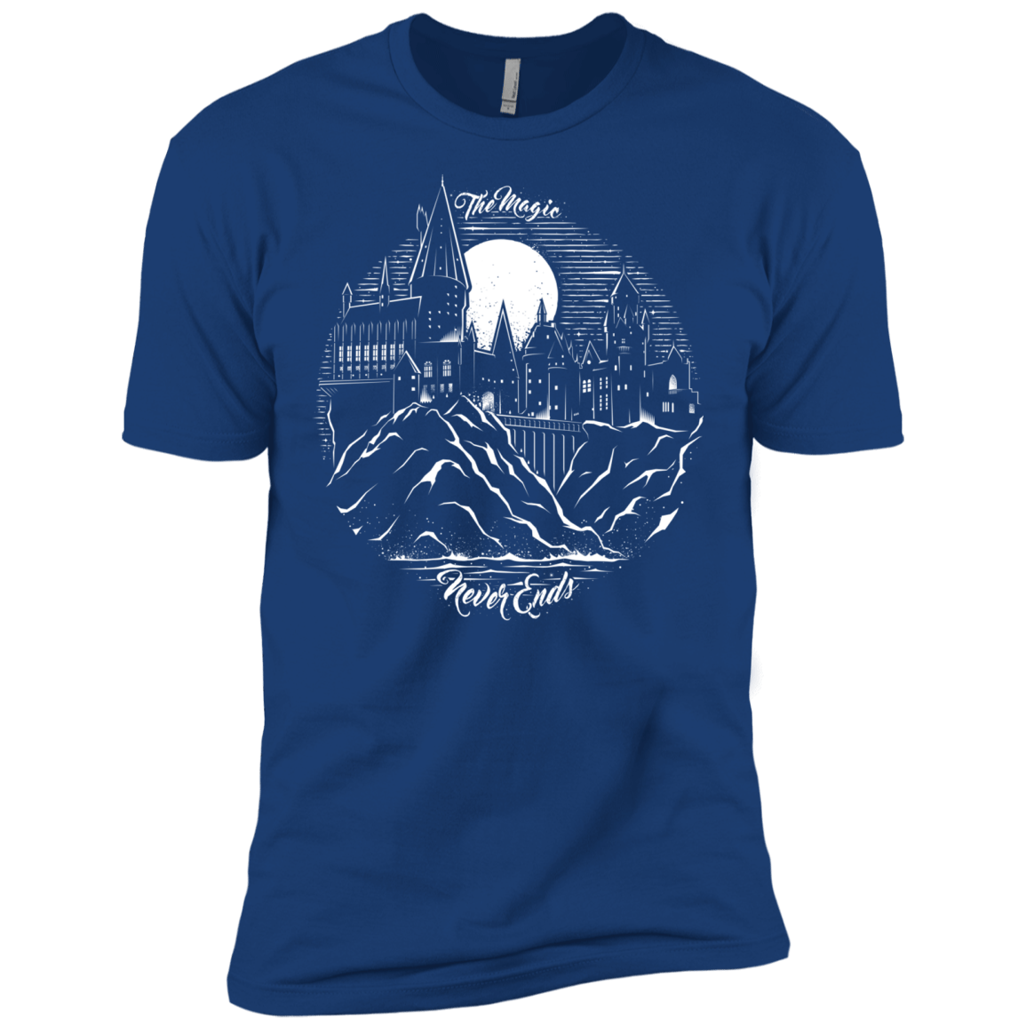 T-Shirts Royal / X-Small The Magic Never Ends Men's Premium T-Shirt