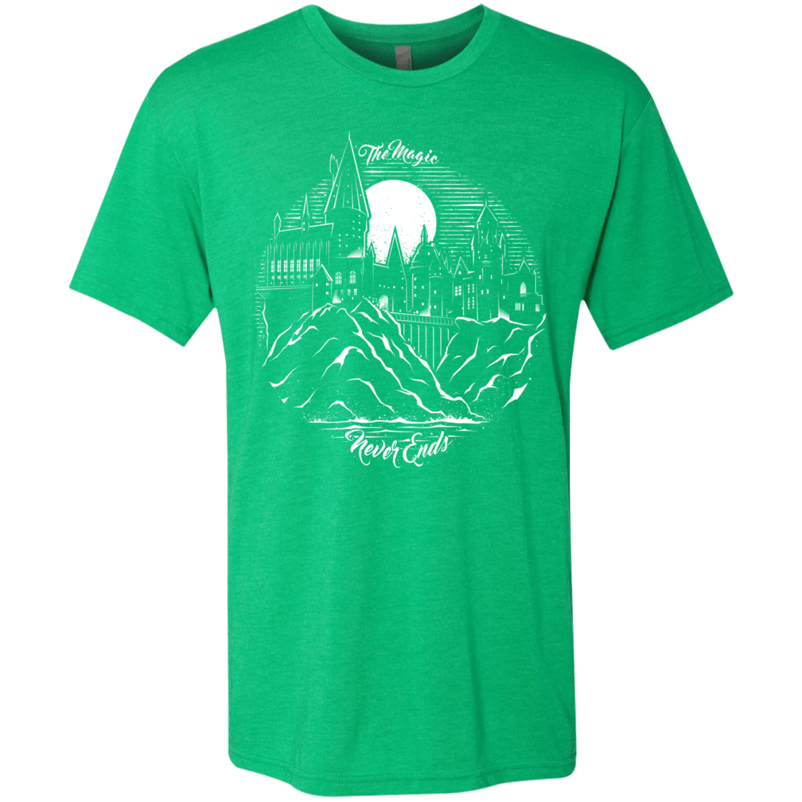 T-Shirts Envy / Small The Magic Never Ends Men's Triblend T-Shirt