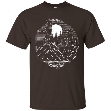 T-Shirts Dark Chocolate / Small The Magic Never Ends T-Shirt