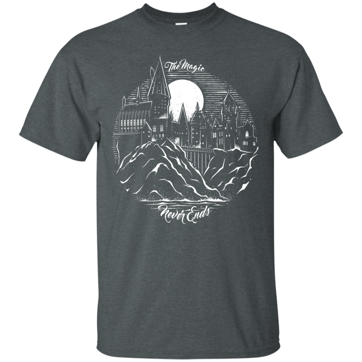 T-Shirts Dark Heather / Small The Magic Never Ends T-Shirt