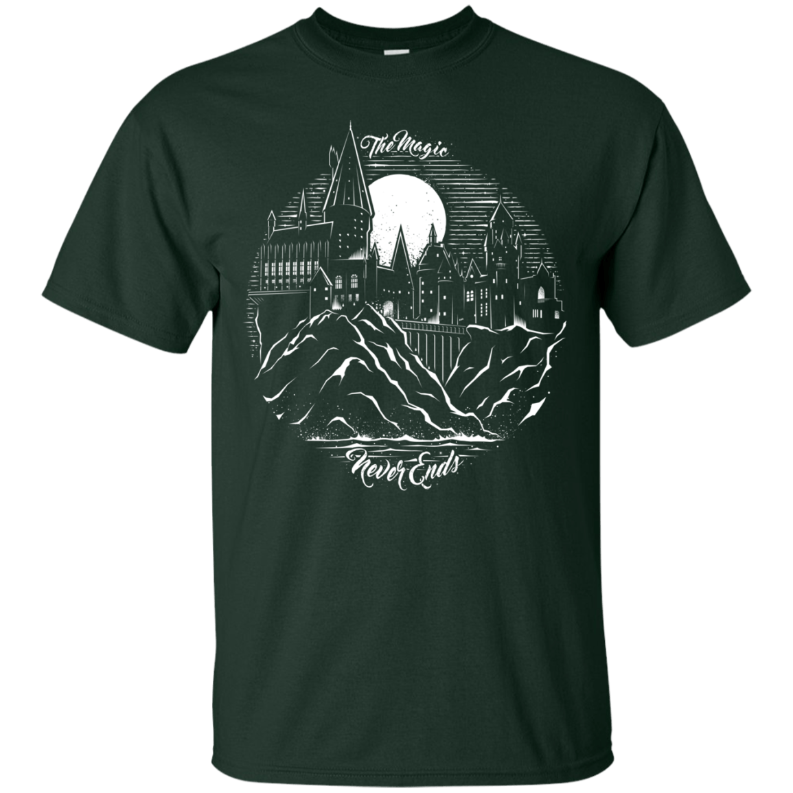 T-Shirts Forest / Small The Magic Never Ends T-Shirt