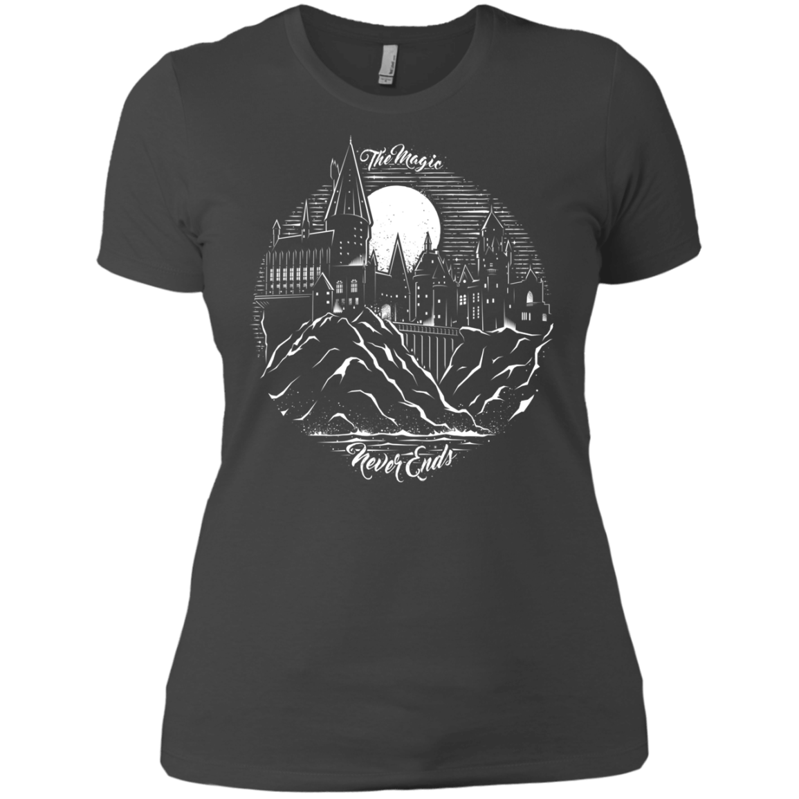 T-Shirts Heavy Metal / X-Small The Magic Never Ends Women's Premium T-Shirt