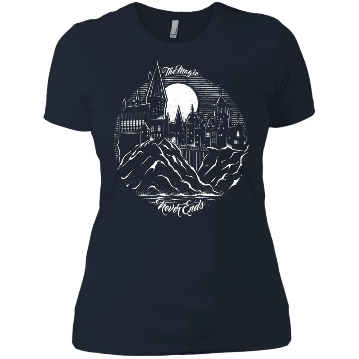 T-Shirts Midnight Navy / X-Small The Magic Never Ends Women's Premium T-Shirt