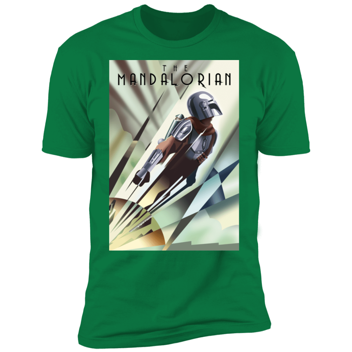 T-Shirts Kelly Green / S The Mandalorian Men's Premium T-Shirt
