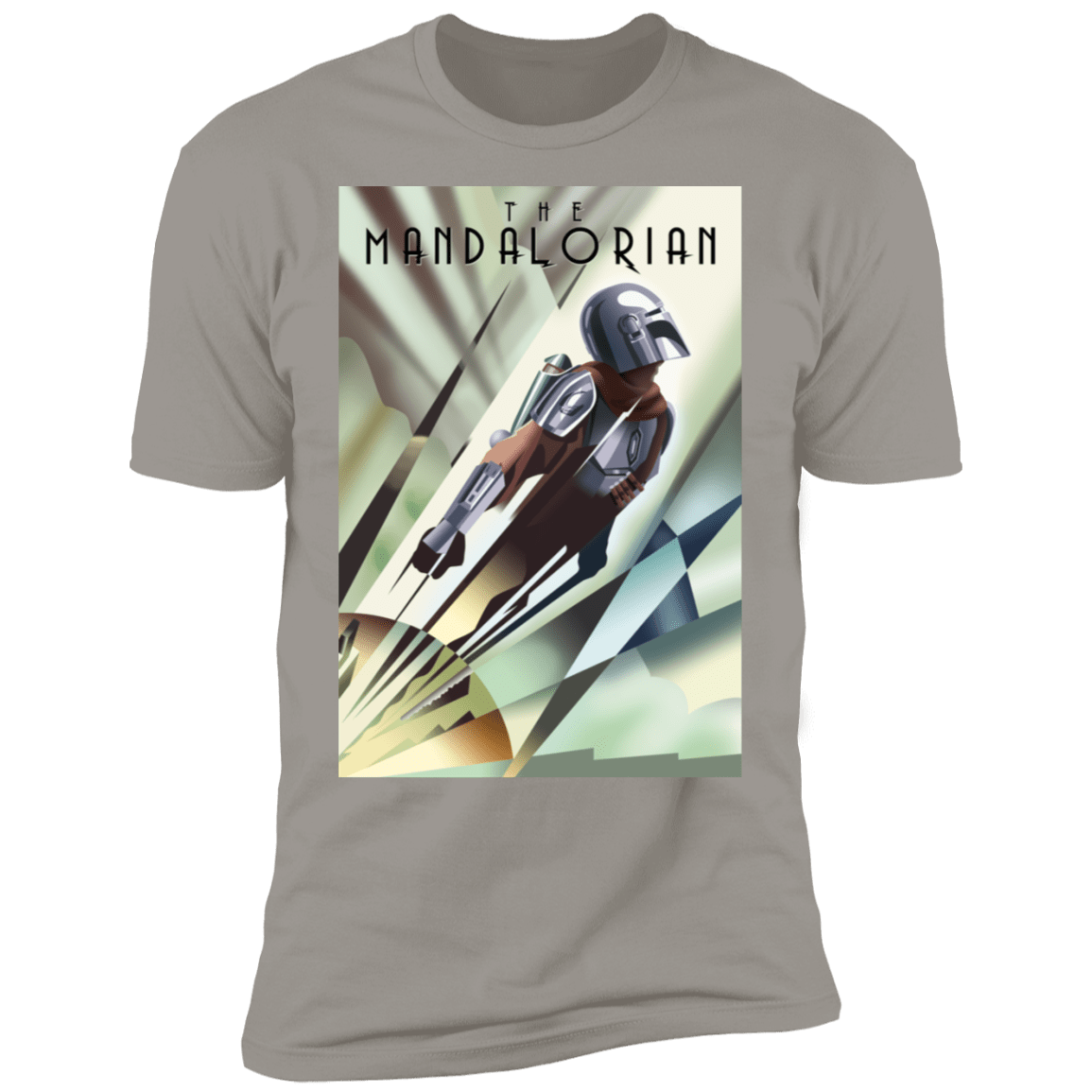 T-Shirts Light Grey / S The Mandalorian Men's Premium T-Shirt