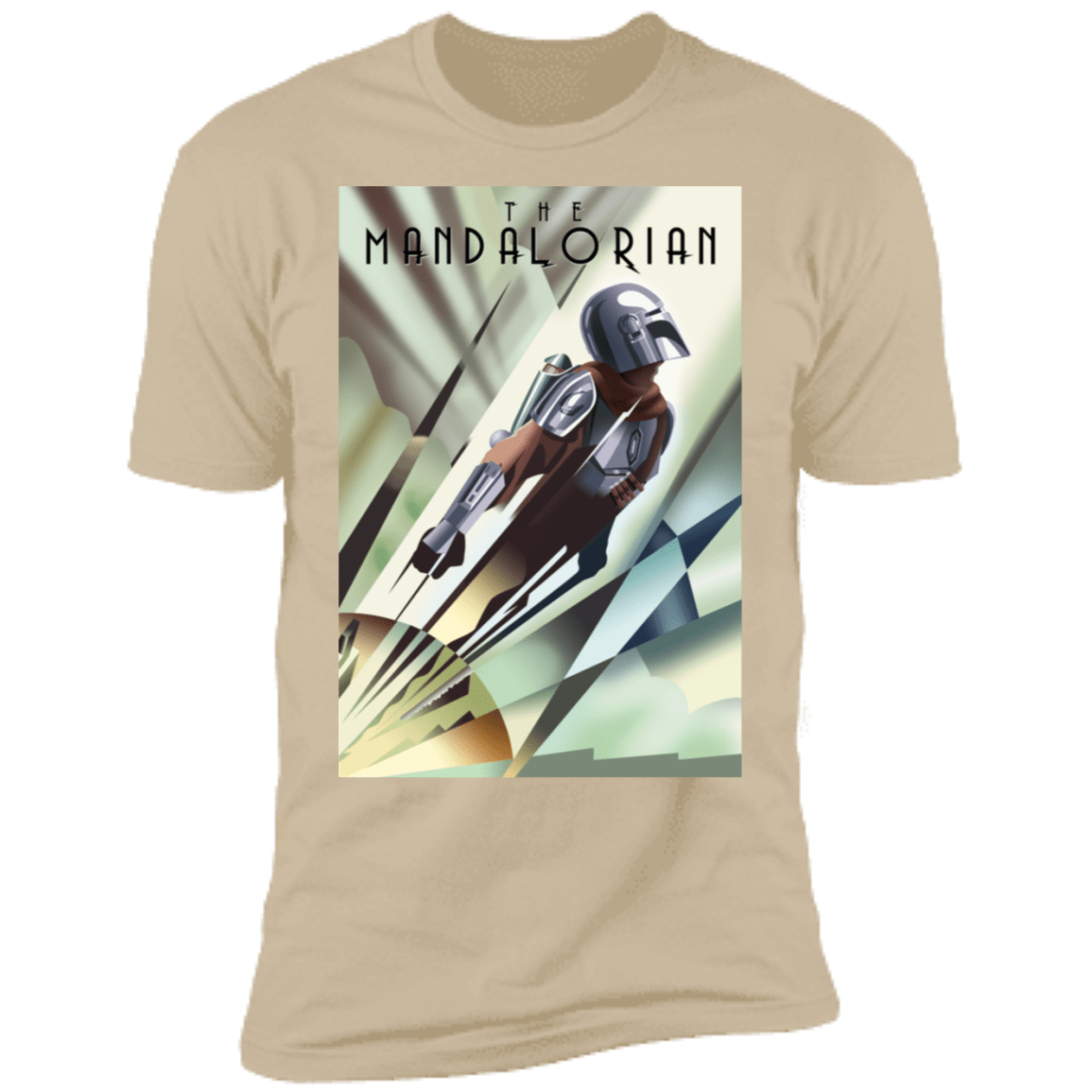 T-Shirts Sand / S The Mandalorian Men's Premium T-Shirt