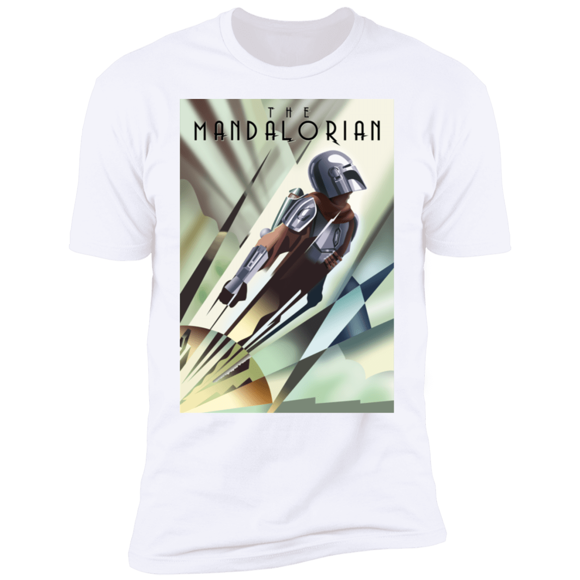 T-Shirts White / S The Mandalorian Men's Premium T-Shirt