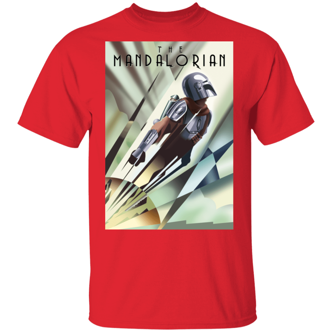 T-Shirts Red / S The Mandalorian T-Shirt