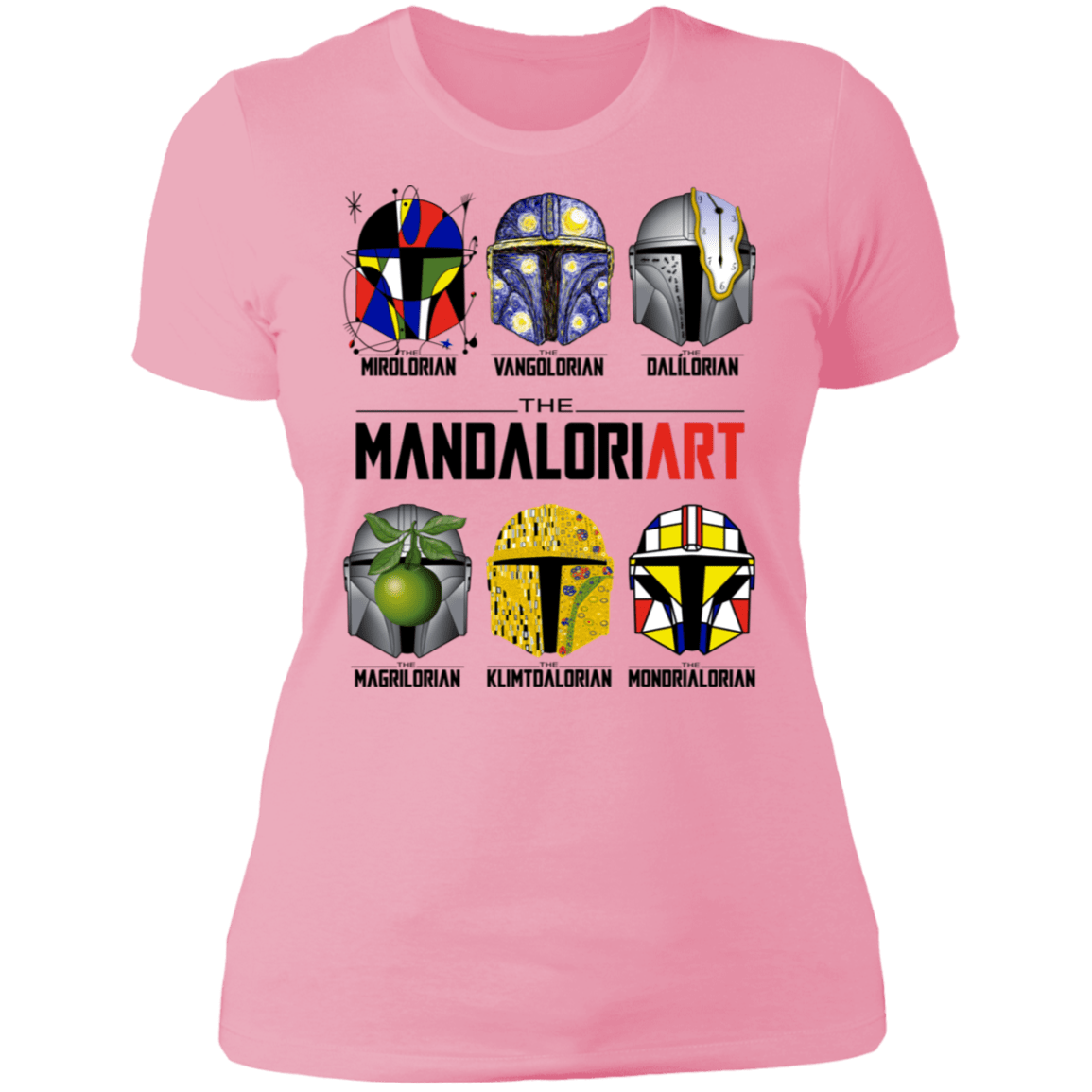 T-Shirts Light Pink / S The Mandaloriart Women's Premium T-Shirt