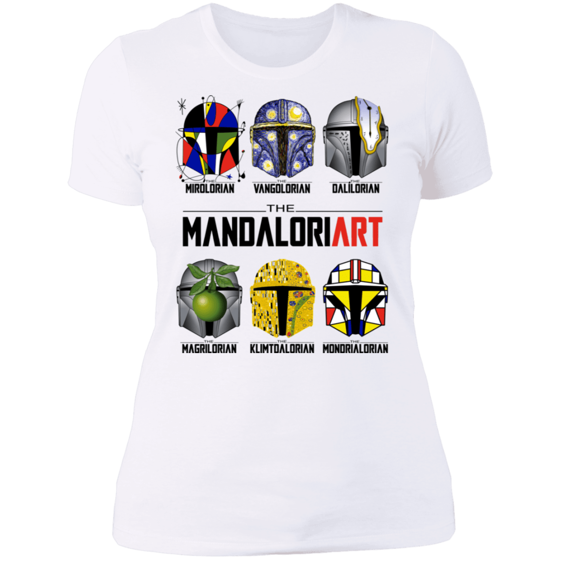 T-Shirts White / S The Mandaloriart Women's Premium T-Shirt