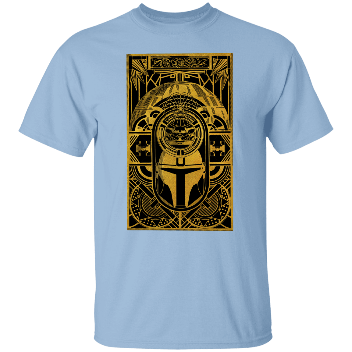 T-Shirts Light Blue / YXS The ManDECOrian Youth T-Shirt