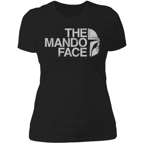 T-Shirts Black / X-Small The Mando Face Women's Premium T-Shirt