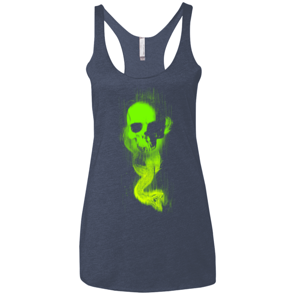 T-Shirts Vintage Navy / X-Small THE MARK Women's Triblend Racerback Tank