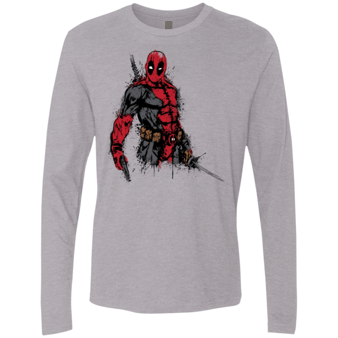 T-Shirts Heather Grey / Small The Merc (2) Men's Premium Long Sleeve