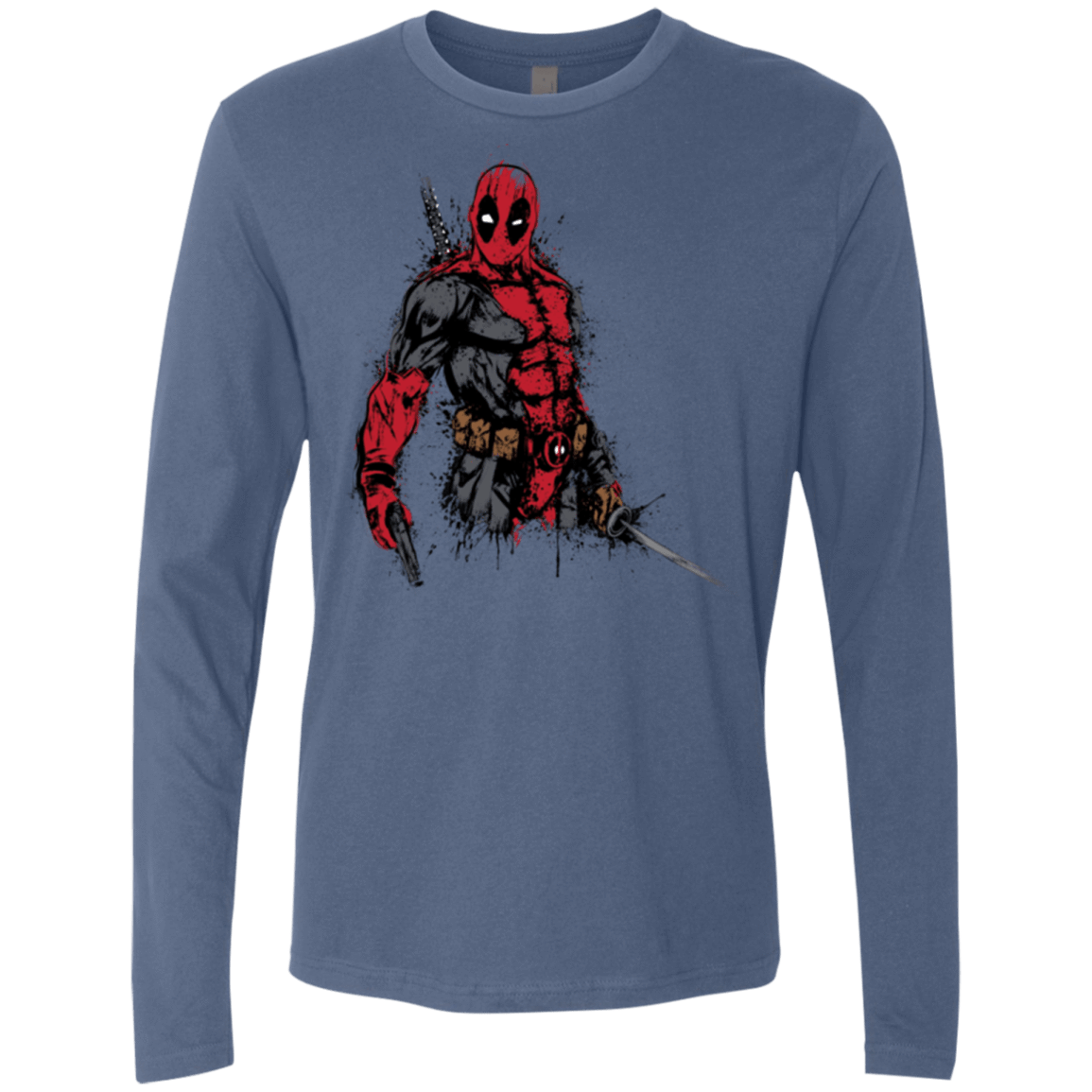 T-Shirts Indigo / Small The Merc (2) Men's Premium Long Sleeve