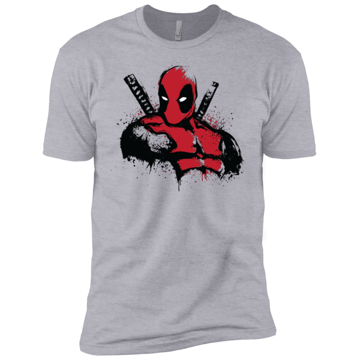 T-Shirts Heather Grey / YXS The Merc in Red Boys Premium T-Shirt