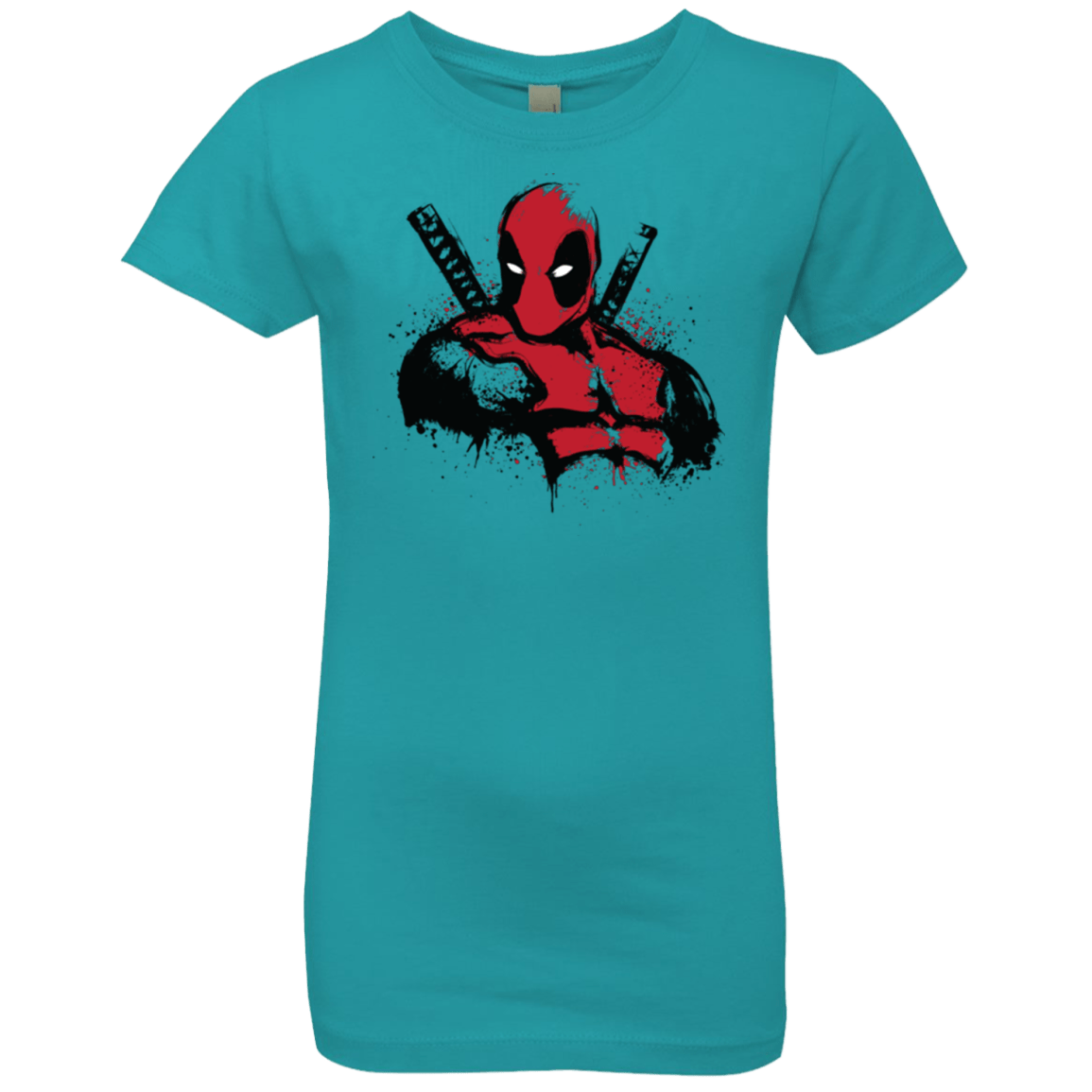 T-Shirts Tahiti Blue / YXS The Merc in Red Girls Premium T-Shirt