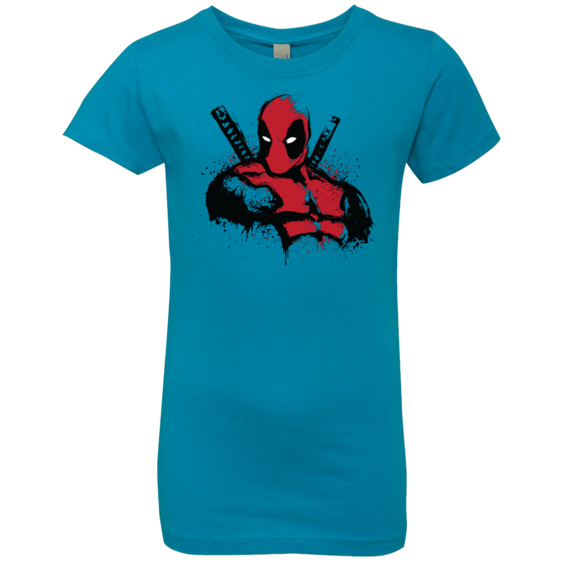 T-Shirts Turquoise / YXS The Merc in Red Girls Premium T-Shirt